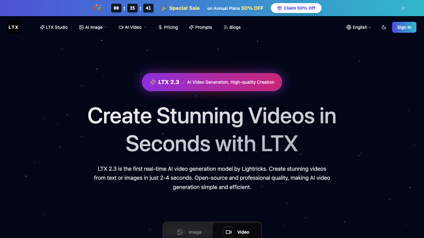 LTX Studio screenshot